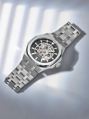 French Connection Autaros Skeleton Dial