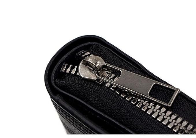 Leather Card Wallet,11 Card Slot
