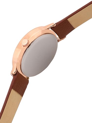 French Connection Silver Dial Analog Watch for Women-FCW09BRL - Image 3