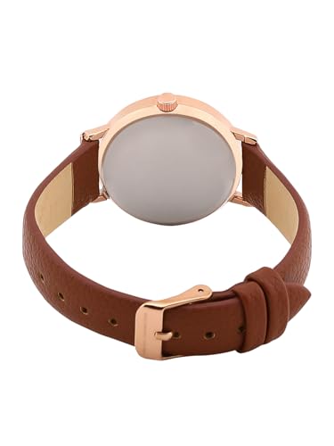 French Connection Silver Dial Analog Watch for Women-FCW09BRL - Image 5