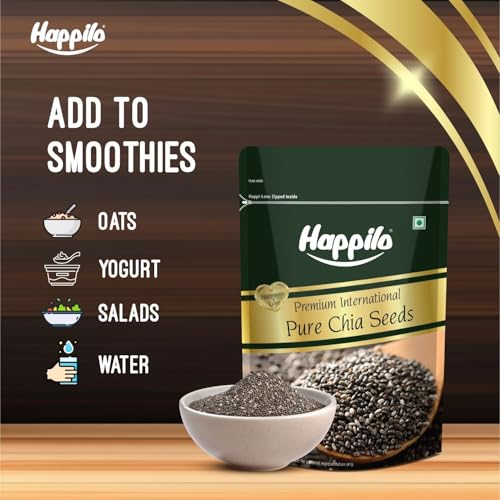 Happilo Premium Raw Chia Seeds