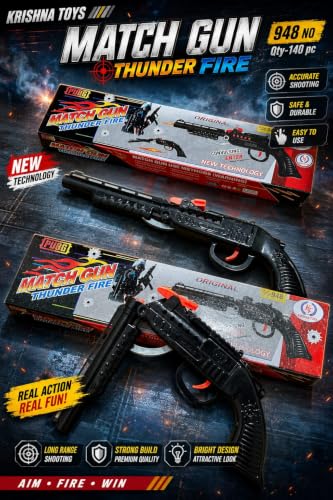 Matchstick Toy Gun for Kids