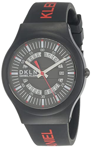 Daniel Klein Analog Gunmetal Dial Men's Watch-DK.1.12275-6