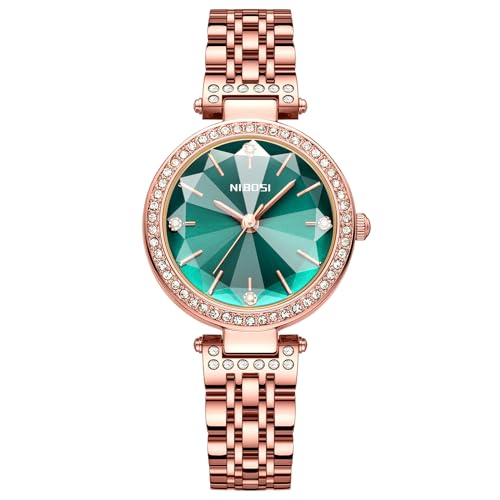 NIBOSI Women Stainless Steel Watches