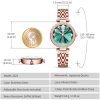 NIBOSI Women Stainless Steel Watches