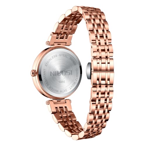 NIBOSI Women Stainless Steel Watches