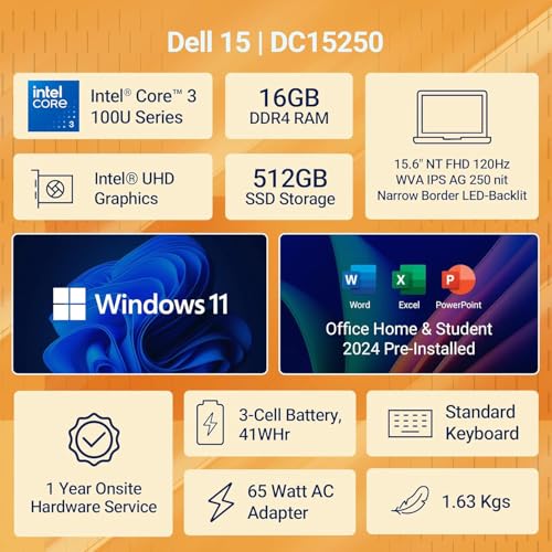 Dell 15 Laptop, 14th Gen