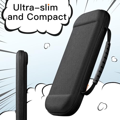 JETech Slim Carrying Case for Nintendo Switch 2, Black - Image 3