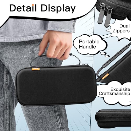 JETech Slim Carrying Case for Nintendo Switch 2, Black - Image 4