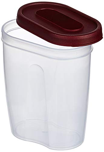 Amazon Brand - Solimo Set of 4 Grocery Jar (450 ml), Red - Image 2