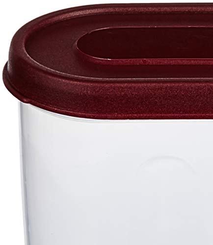 Amazon Brand - Solimo Set of 4 Grocery Jar (450 ml), Red - Image 3