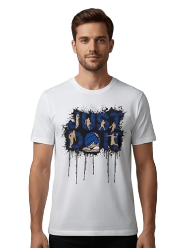 Dollar Club Men’s Cotton Round Neck Printed T-Shirt