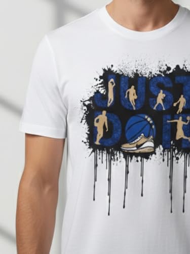 Dollar Club Men’s Cotton Round Neck Printed T-Shirt - Image 3