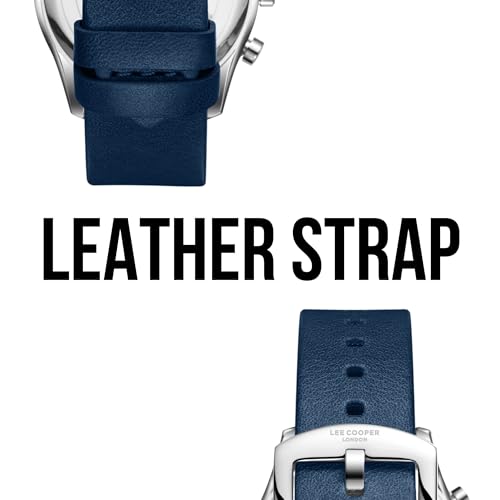 Lee Cooper Quartz Blue Round Dial Men's Watch - LC08260.399 - Image 7