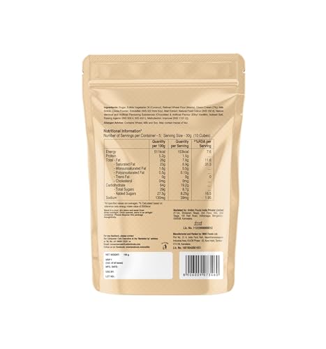 Unibic Foods India Pvt Wafer Qubz Belgium Chocolate 240gm (Pack of 2) - Image 3