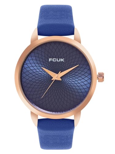 FCUK Navy Blue Dial Analog Watch for Women - FK00023C
