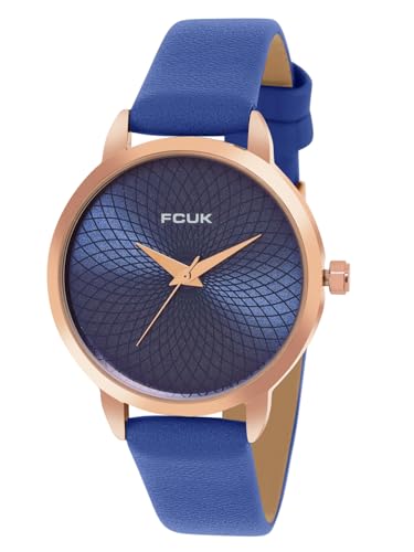 FCUK Navy Blue Dial Analog Watch for Women - FK00023C - Image 2