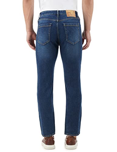 INKD Men's Jeans - Mid-Rise | Regular Fit | Men Jeans Pants - Image 2