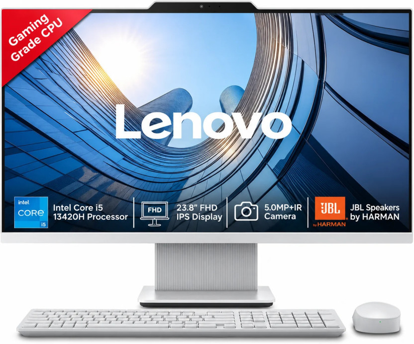 Lenovo IdeaCentre AIO Core i5 (16 GB DDR5/512 GB SSD/Windows 11 H