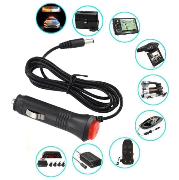 CLOUDSALE 12V/24V Car Cigarette Lighter