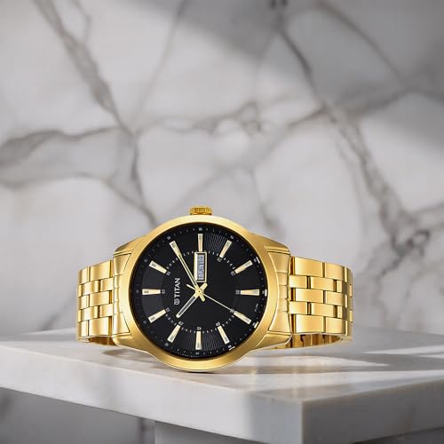 Titan Regalia Opulent Champagne Dial