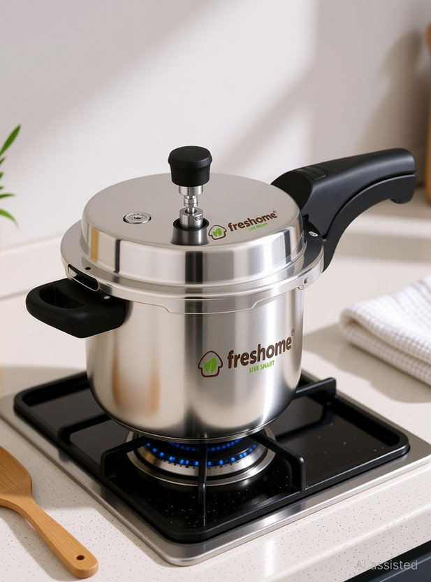 Pigeon Inox Stainless Steel Pressure Cooker 3L Induction Bottom 3 - Image 8