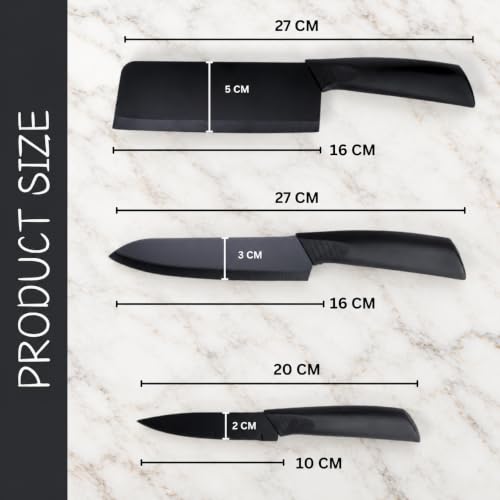 3 Pieces Kitchen Knife Set