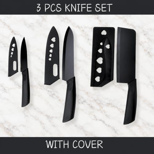 3 Pieces Kitchen Knife Set