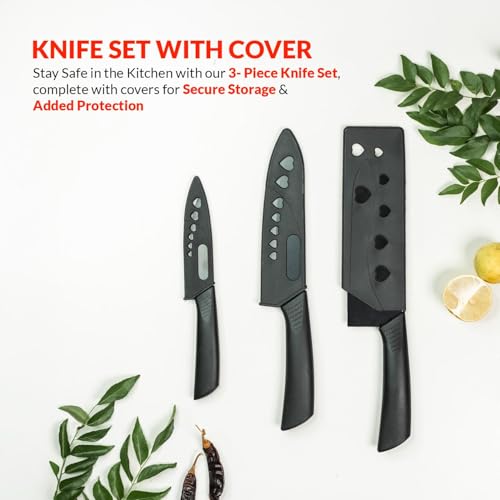 3 Pieces Kitchen Knife Set