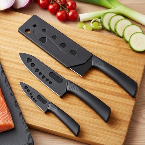 3 Pieces Kitchen Knife Set