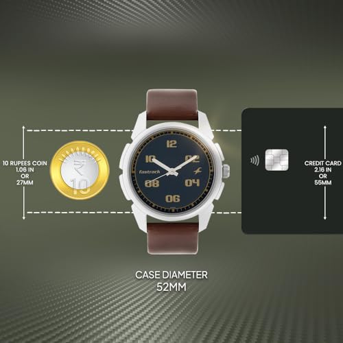 Fastrack Casual Analog Blue Dial