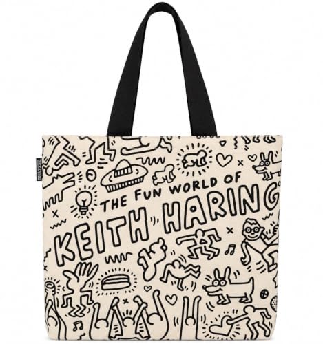 Keith Haring The Fun World of Tote Bag