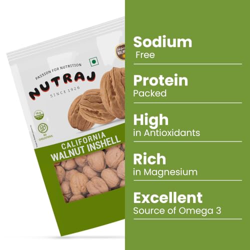 Nutraj California Inshell Walnuts,Raw 1000g - Image 5