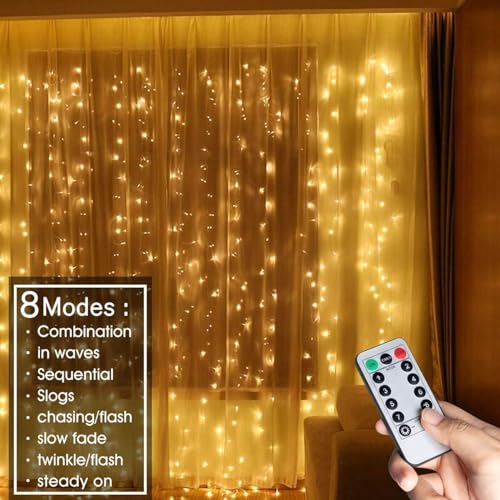 One94Store Fairy Curtain String Lights