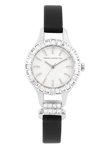 French Connection Analog Watch for Women Round White-FC1155B - Image 3