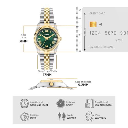 TIMEX Round 31mm Dial Analog Women Watch - Image 3