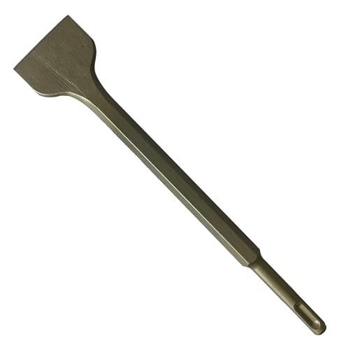 Inditrust Rotary Hammer Flat Chisel Bit 14x250x50mm | Heavy Duty Flat Bit for Concrete, Wall Demolition & Masonry Work | SDS Compatible Power Tool Accessory (1 Pc)