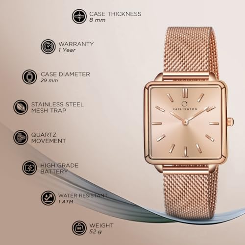 Carlington Iconic Analog Watch