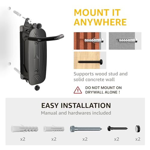 monTEK Swivel Bike Wall Mount