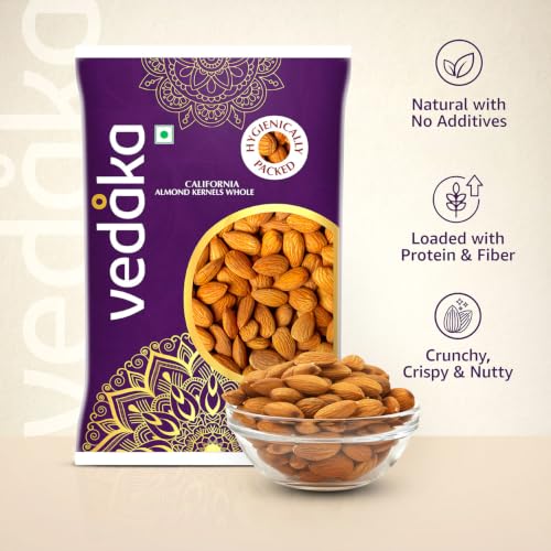 Amazon Brand - Vedaka Almonds