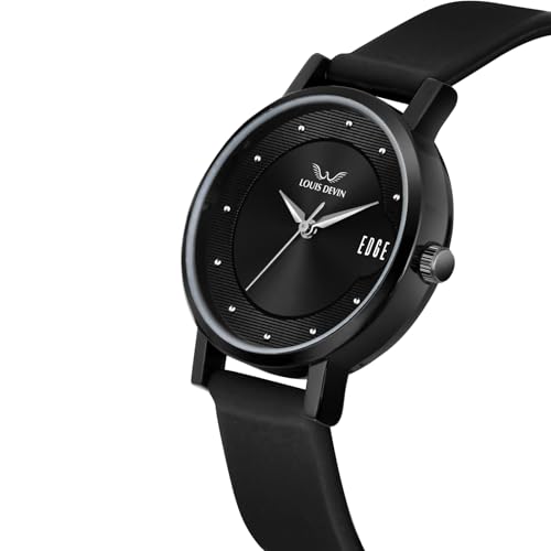LOUIS DEVIN Silicone Strap Analog