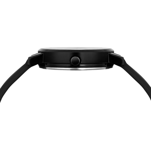 LOUIS DEVIN Silicone Strap Analog