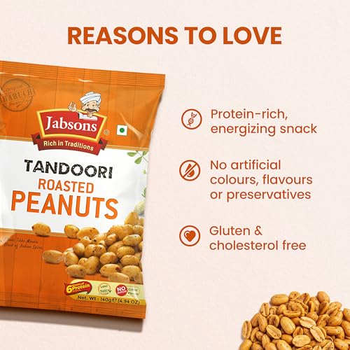 Jabsons Roasted Peanut Tandoori Roasted