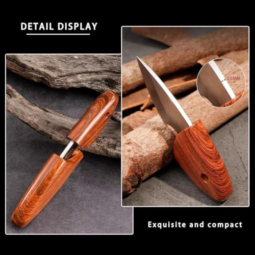 Mini Stainless Steel Wooden Handle