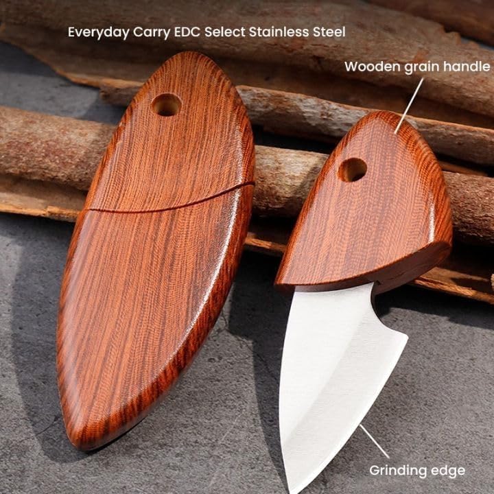 Mini Stainless Steel Wooden Handle