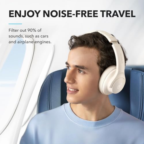 soundcore Q20i by Anker, Over Ear Headphones Bluetooth Wireless - Image 6