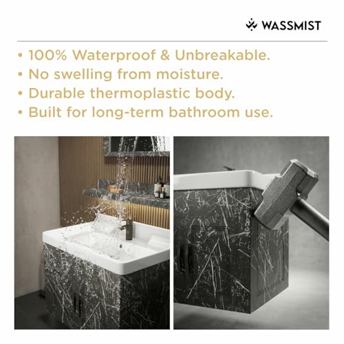 WASSMIST Bathroom Vanity Washbasin Cabinet