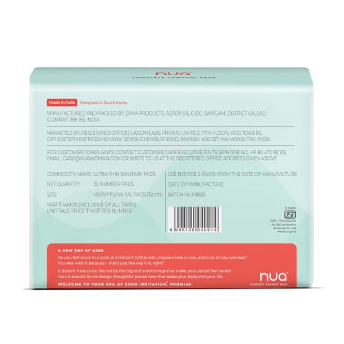 Nua Complete Comfort Sanitary Pads