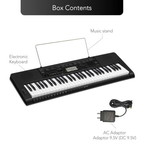 Casio CTK-3500 61-Key Portable Keyboard, Black - Image 4