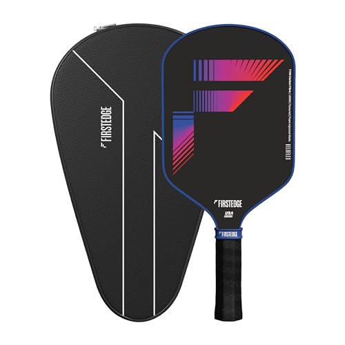 VeloFlex USAPA Approved T700 RAW Carbon Fibre (Spin & Textured) Thermoformed Pickle Ball Racket | Carbon Friction Surface | Elongated Handle Pickle Ball Paddle PU Cover Included